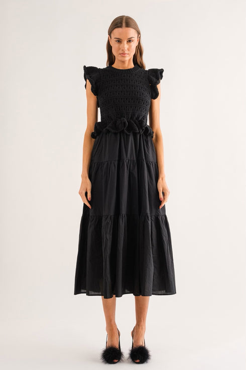 BLACK LONG DRESS